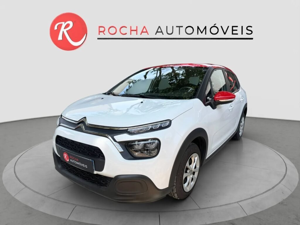 Citroën C3 1.2 PureTech Feel na Rocha Automóveis, stand de Matosinhos